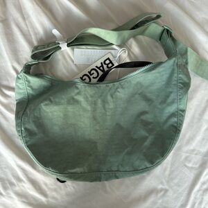 BAGGU Seafoam medium crescent bag new with tags NWT